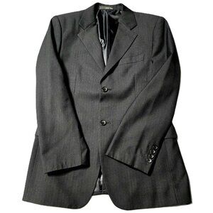 Zara Size 36 Mens Black Suit Blazer Coat